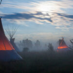 Teepee,Night